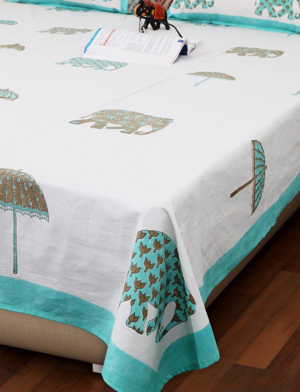 Block print Bedsheet - 4