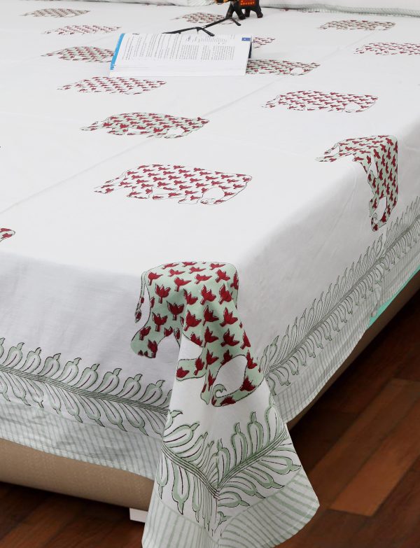 Block Print Bedsheet - 7