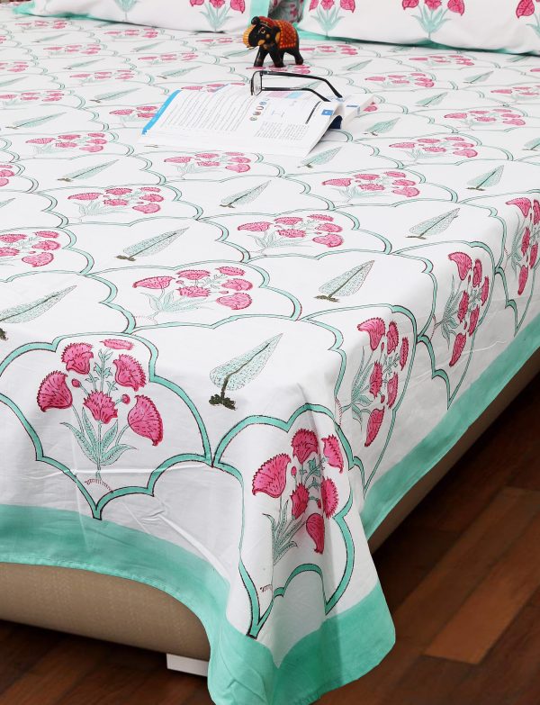 Block Print Bedsheet - 8
