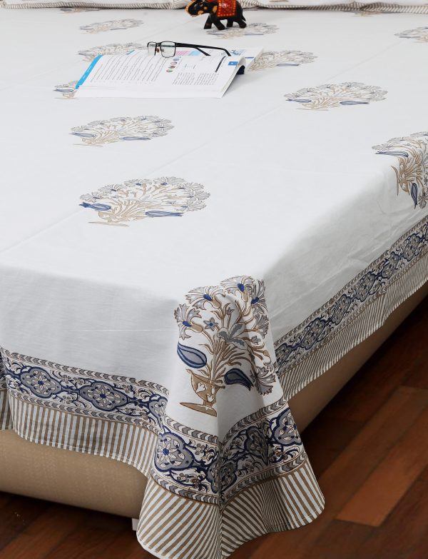 Block Print Bedsheet - 9