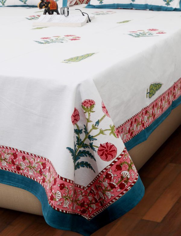 Block Print Bedsheet - 12