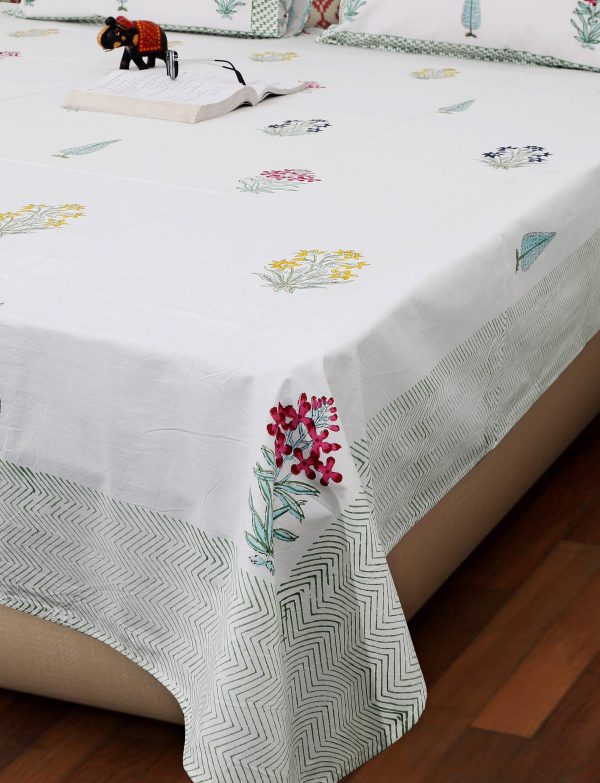 Block Print Bedsheet - 14