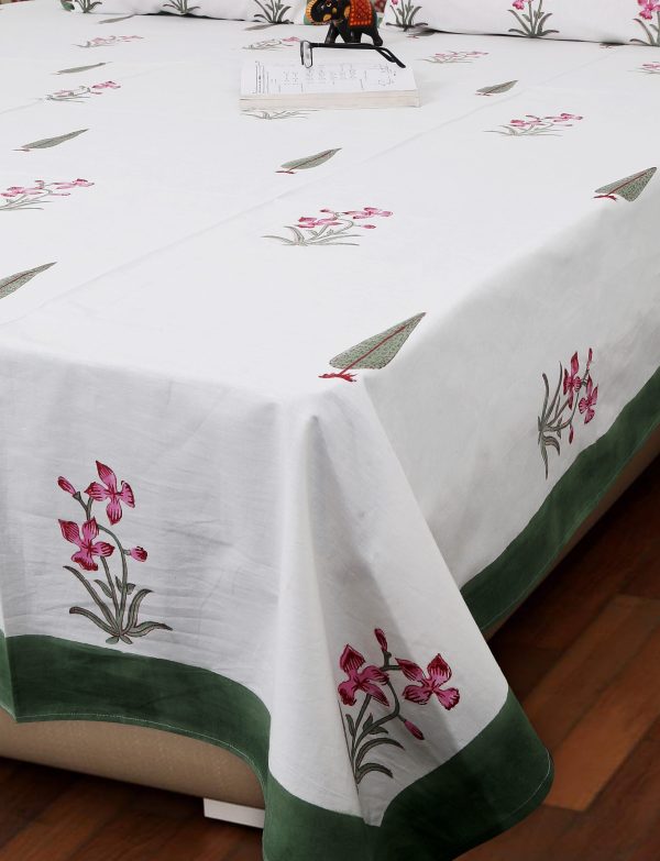 Block Print Bedsheet - 16